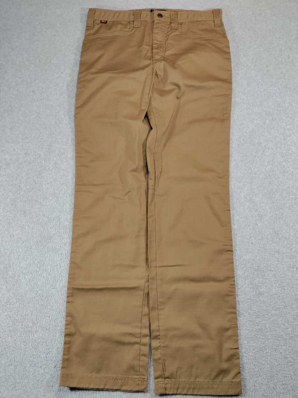 Timberland PRO Flex Mens 32x34 Straight Fit Tan Ripstop Work Pants